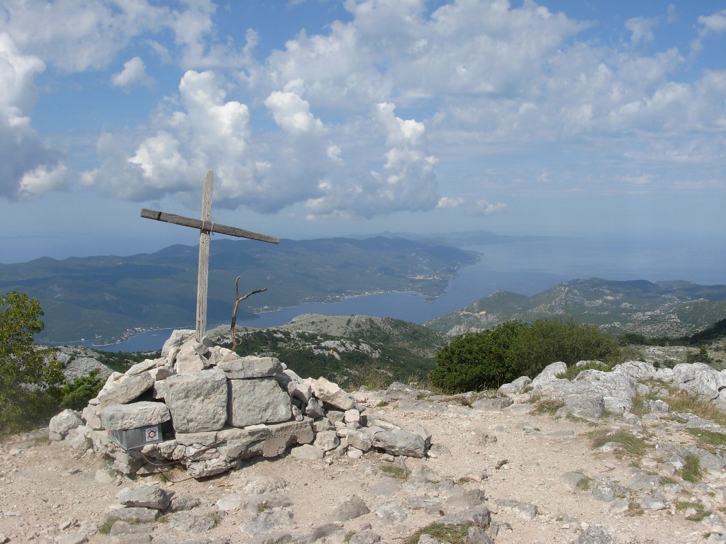 Pogled iz vrha proti zahodu