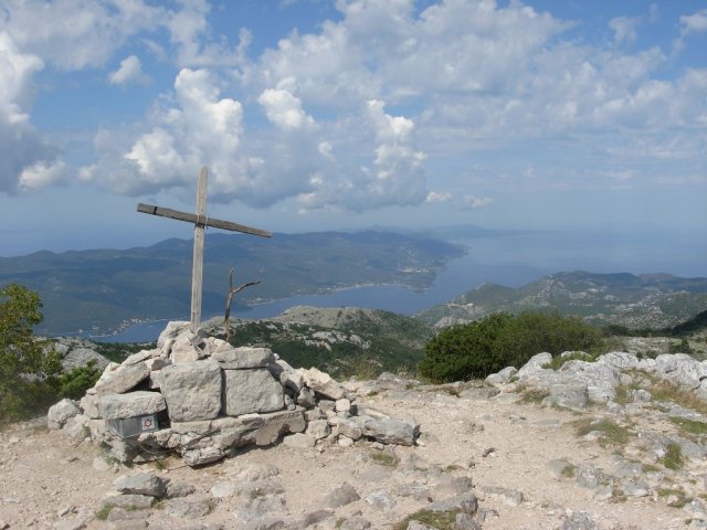 Pogled iz vrha proti zahodu